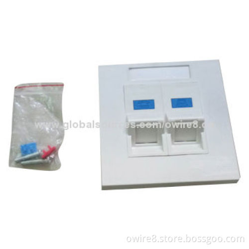 Faceplates, 1/2 Ports
